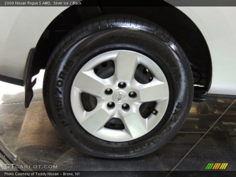 Silver Ice / Black 2009 Nissan Rogue S AWD