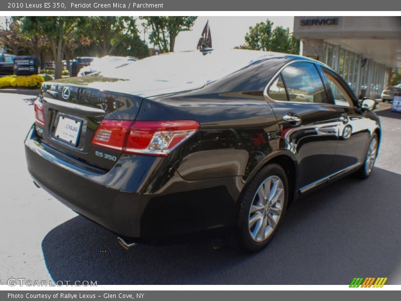 Peridot Green Mica / Parchment 2010 Lexus ES 350