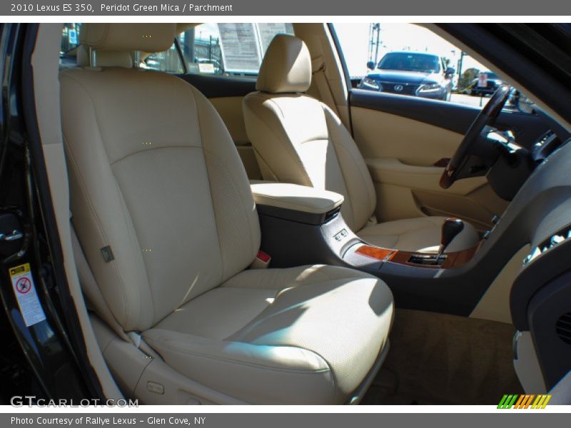 Peridot Green Mica / Parchment 2010 Lexus ES 350