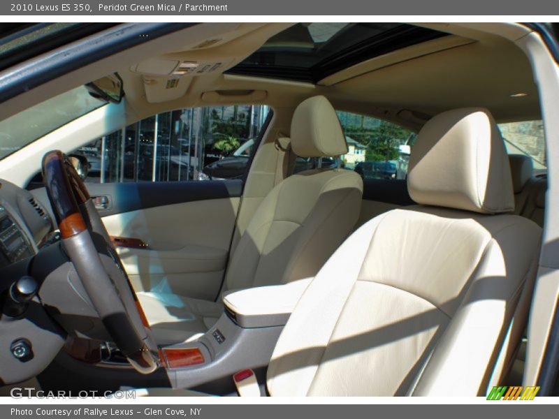 Peridot Green Mica / Parchment 2010 Lexus ES 350
