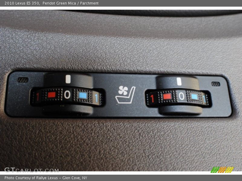 Peridot Green Mica / Parchment 2010 Lexus ES 350