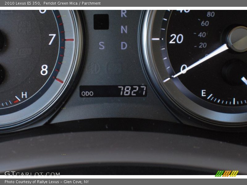Peridot Green Mica / Parchment 2010 Lexus ES 350
