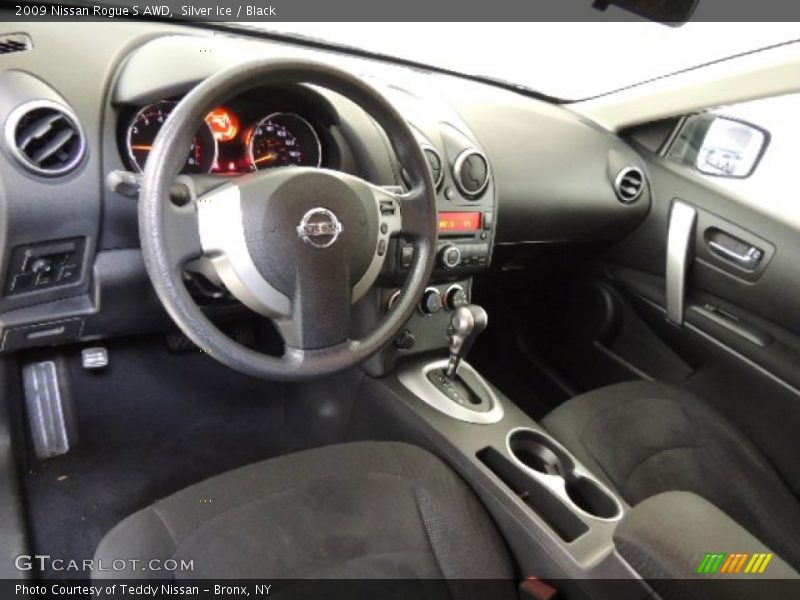 Silver Ice / Black 2009 Nissan Rogue S AWD