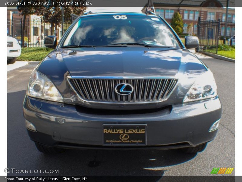 Flint Gray Mica / Black 2005 Lexus RX 330 AWD