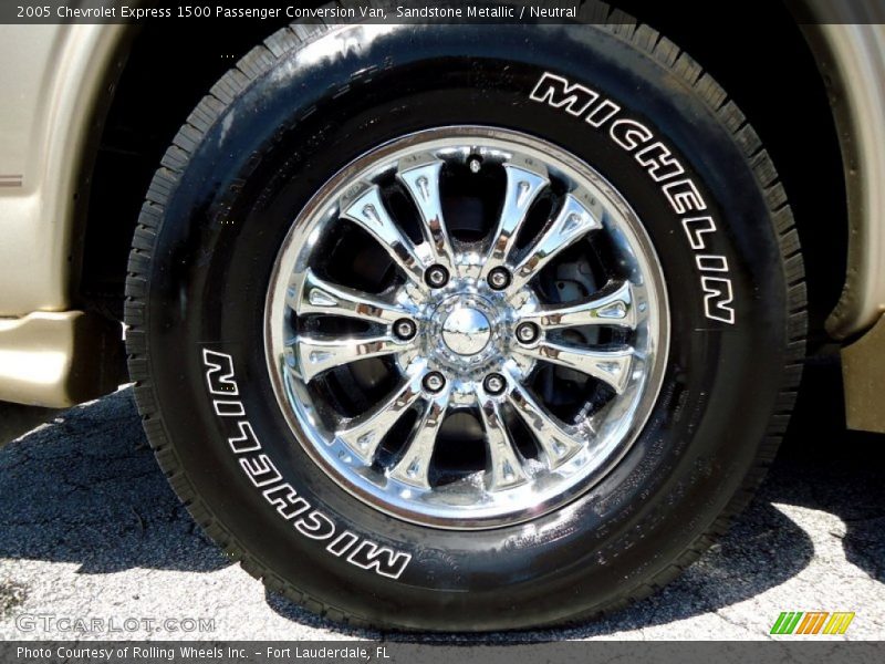 Custom Wheels of 2005 Express 1500 Passenger Conversion Van