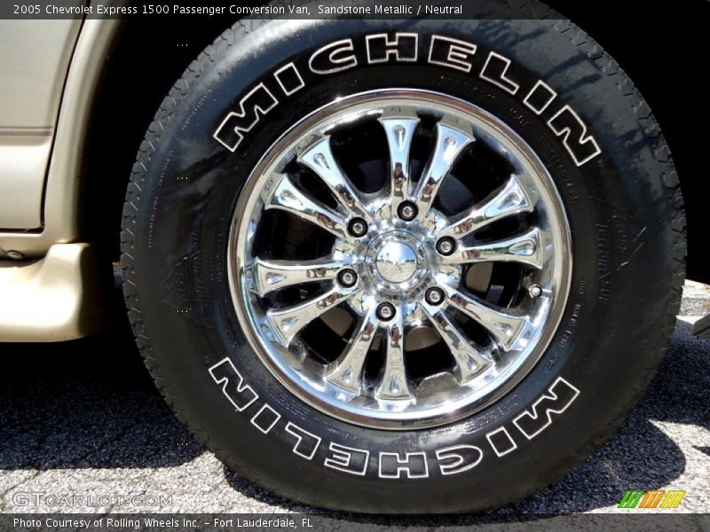 Custom Wheels of 2005 Express 1500 Passenger Conversion Van