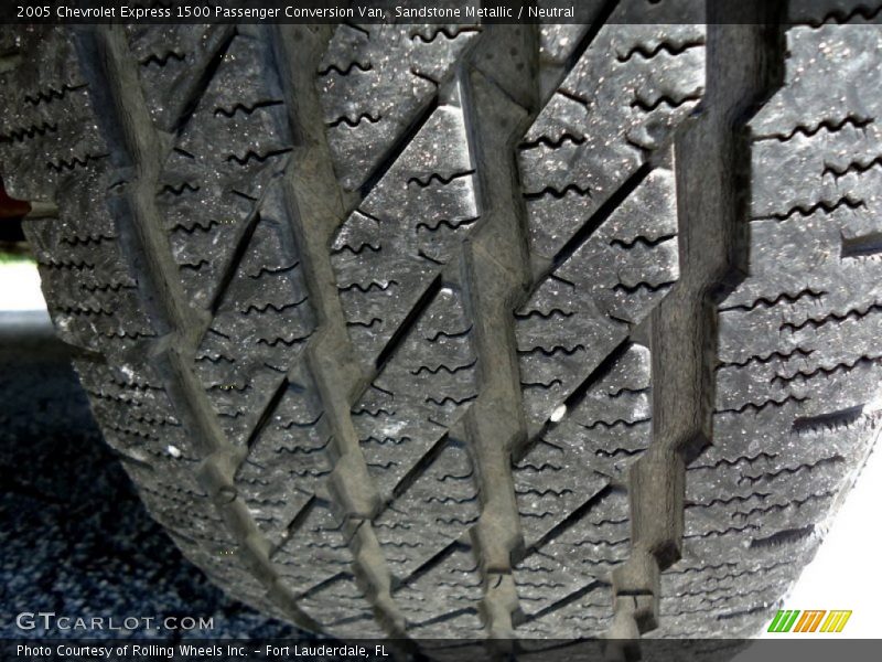 Sandstone Metallic / Neutral 2005 Chevrolet Express 1500 Passenger Conversion Van