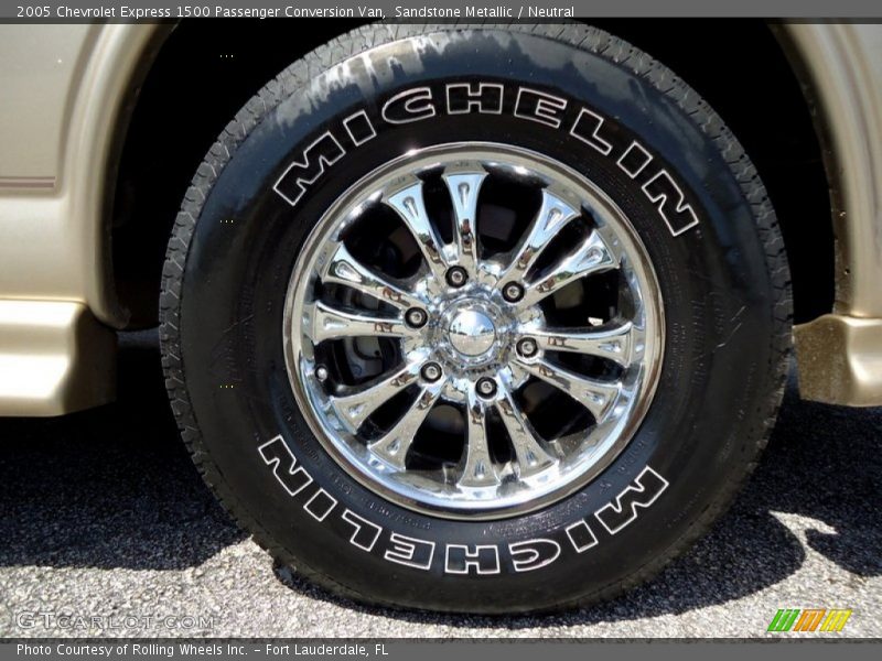 Sandstone Metallic / Neutral 2005 Chevrolet Express 1500 Passenger Conversion Van