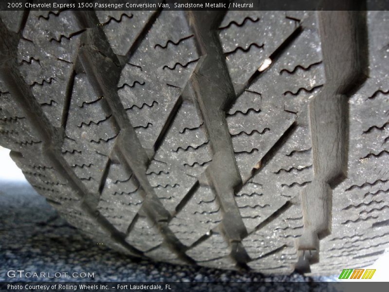 Sandstone Metallic / Neutral 2005 Chevrolet Express 1500 Passenger Conversion Van