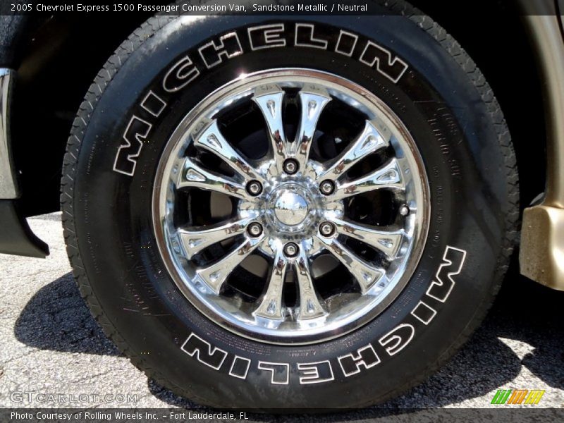 Sandstone Metallic / Neutral 2005 Chevrolet Express 1500 Passenger Conversion Van
