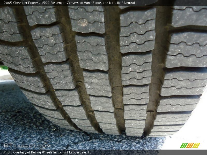 Sandstone Metallic / Neutral 2005 Chevrolet Express 1500 Passenger Conversion Van