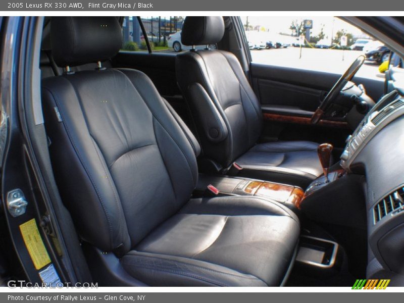 Flint Gray Mica / Black 2005 Lexus RX 330 AWD