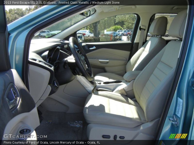 Front Seat of 2013 Escape SEL 2.0L EcoBoost
