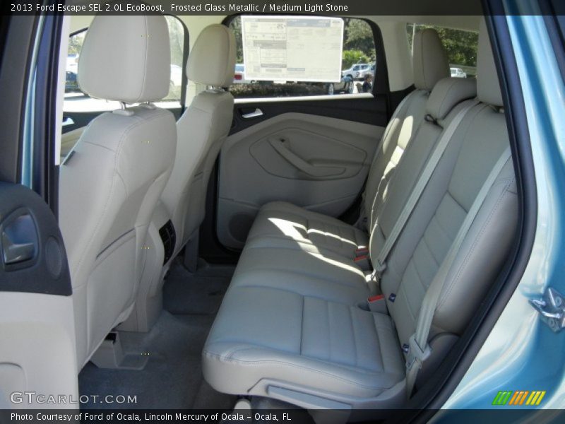 Rear Seat of 2013 Escape SEL 2.0L EcoBoost