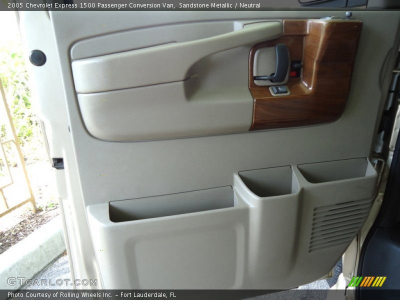 Sandstone Metallic / Neutral 2005 Chevrolet Express 1500 Passenger Conversion Van