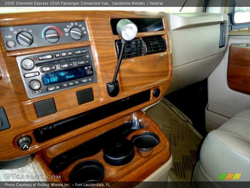 Dashboard of 2005 Express 1500 Passenger Conversion Van