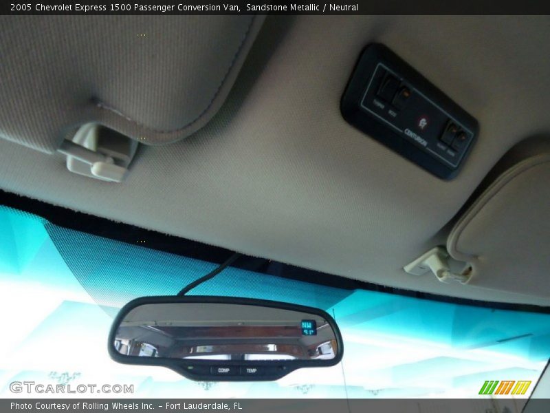 Sandstone Metallic / Neutral 2005 Chevrolet Express 1500 Passenger Conversion Van