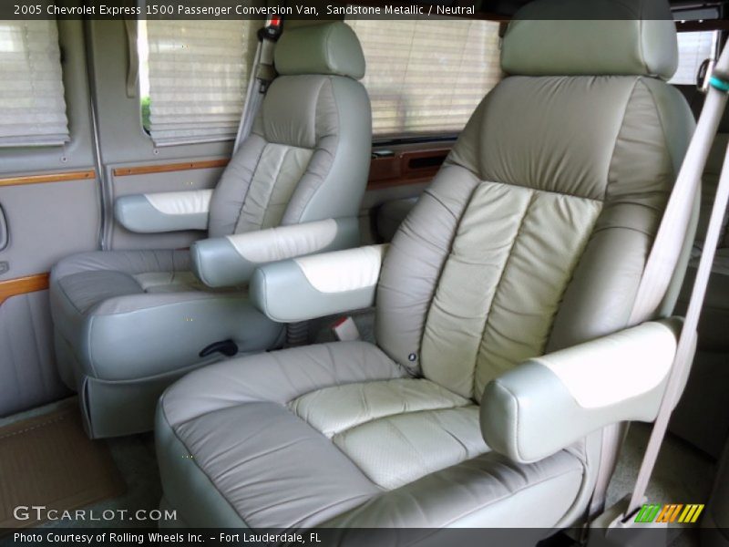 Rear Seat of 2005 Express 1500 Passenger Conversion Van