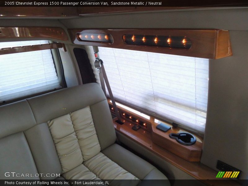 Sandstone Metallic / Neutral 2005 Chevrolet Express 1500 Passenger Conversion Van