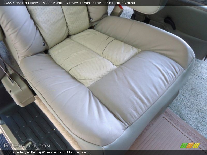 Sandstone Metallic / Neutral 2005 Chevrolet Express 1500 Passenger Conversion Van