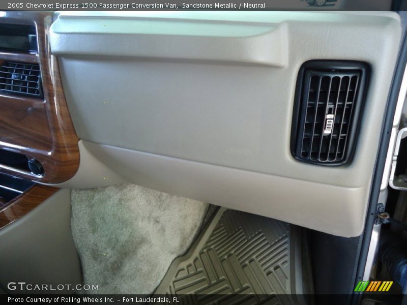 Sandstone Metallic / Neutral 2005 Chevrolet Express 1500 Passenger Conversion Van