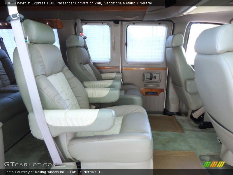 Sandstone Metallic / Neutral 2005 Chevrolet Express 1500 Passenger Conversion Van