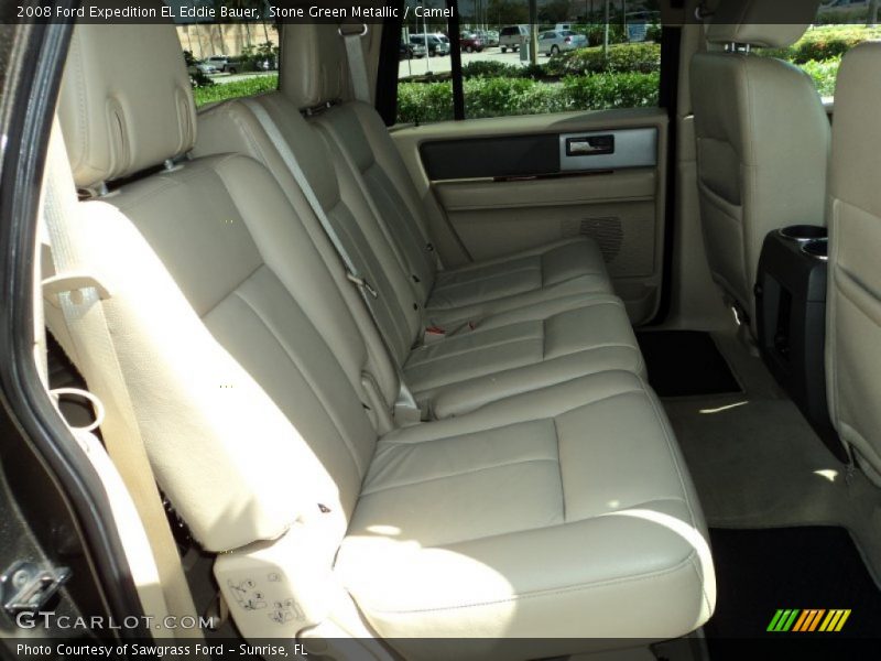 Stone Green Metallic / Camel 2008 Ford Expedition EL Eddie Bauer