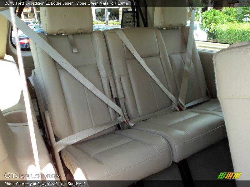 Stone Green Metallic / Camel 2008 Ford Expedition EL Eddie Bauer