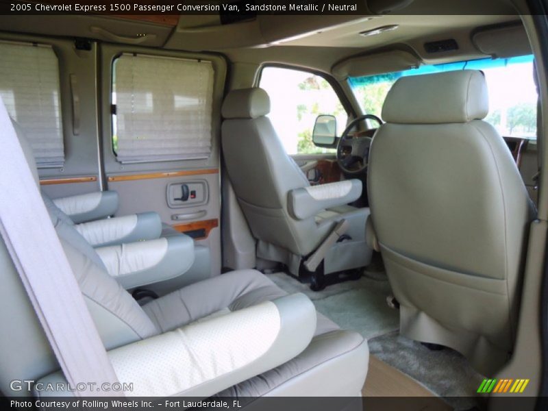 Sandstone Metallic / Neutral 2005 Chevrolet Express 1500 Passenger Conversion Van