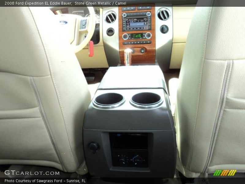 Stone Green Metallic / Camel 2008 Ford Expedition EL Eddie Bauer