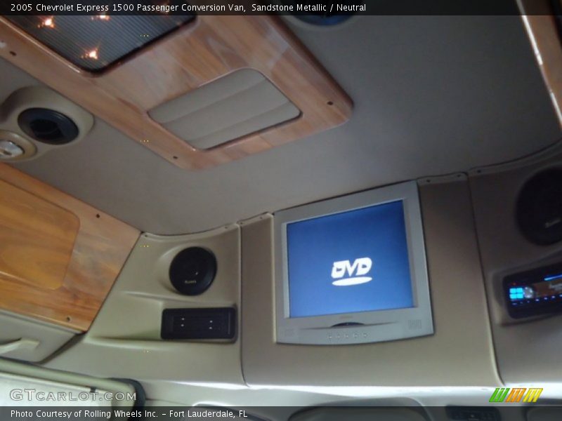 Sandstone Metallic / Neutral 2005 Chevrolet Express 1500 Passenger Conversion Van