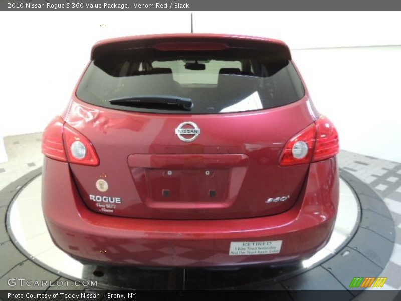 Venom Red / Black 2010 Nissan Rogue S 360 Value Package