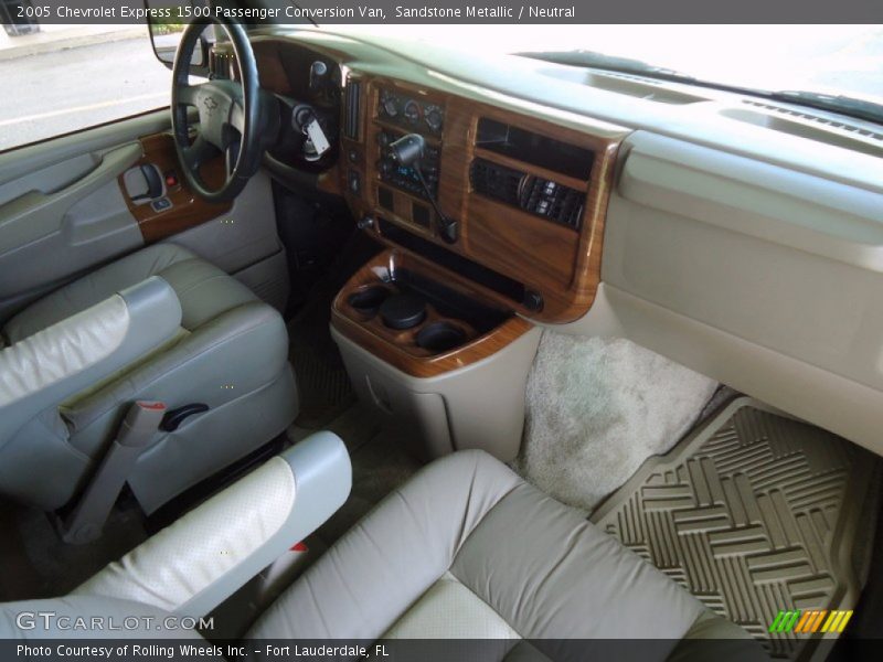 Sandstone Metallic / Neutral 2005 Chevrolet Express 1500 Passenger Conversion Van