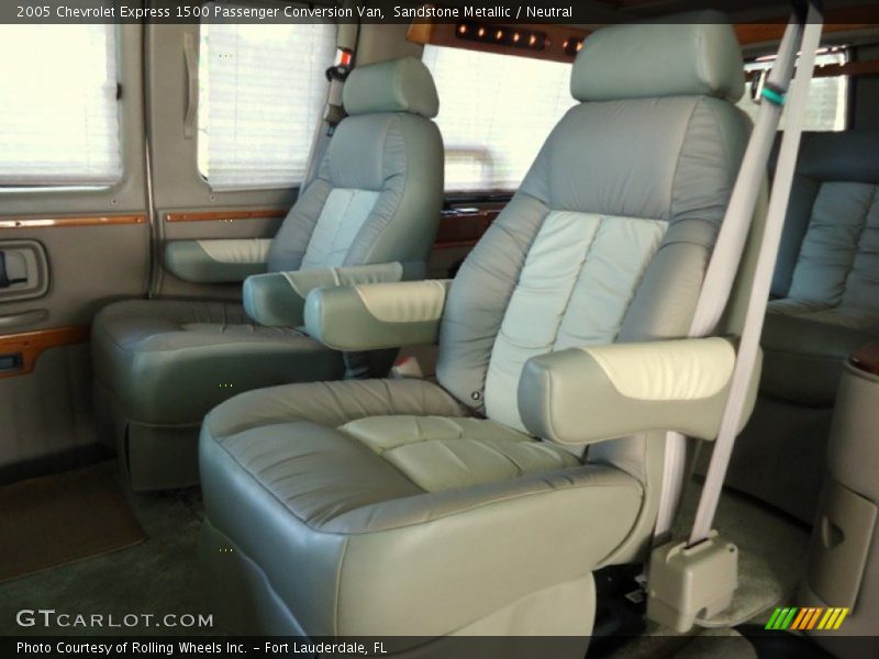 Sandstone Metallic / Neutral 2005 Chevrolet Express 1500 Passenger Conversion Van