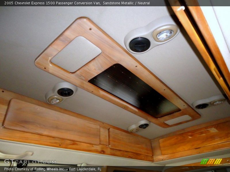 Sandstone Metallic / Neutral 2005 Chevrolet Express 1500 Passenger Conversion Van