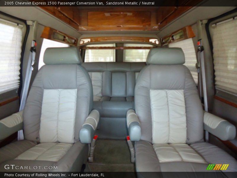 Sandstone Metallic / Neutral 2005 Chevrolet Express 1500 Passenger Conversion Van