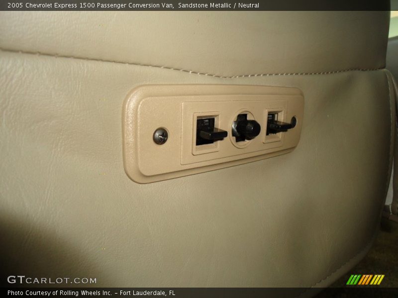 Sandstone Metallic / Neutral 2005 Chevrolet Express 1500 Passenger Conversion Van
