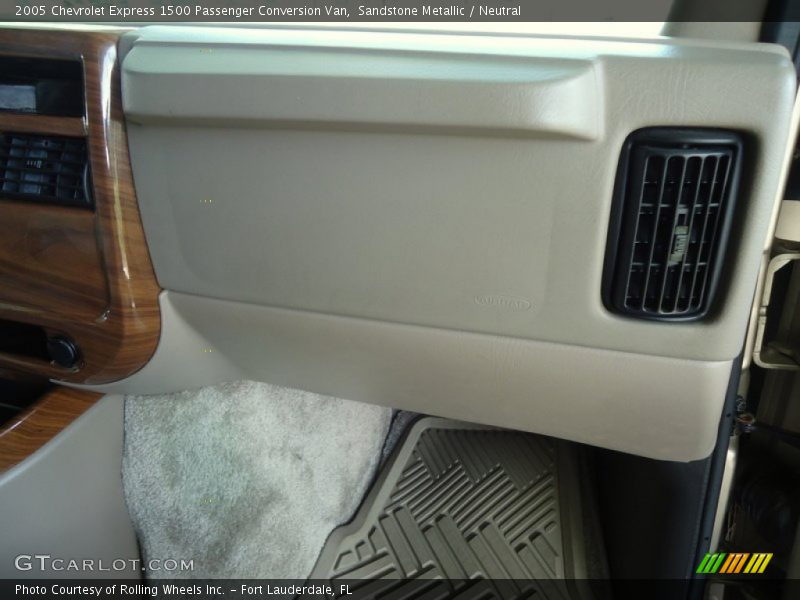 Sandstone Metallic / Neutral 2005 Chevrolet Express 1500 Passenger Conversion Van