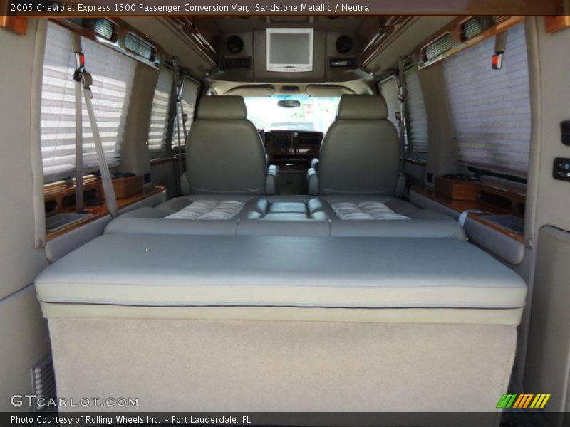 Sandstone Metallic / Neutral 2005 Chevrolet Express 1500 Passenger Conversion Van