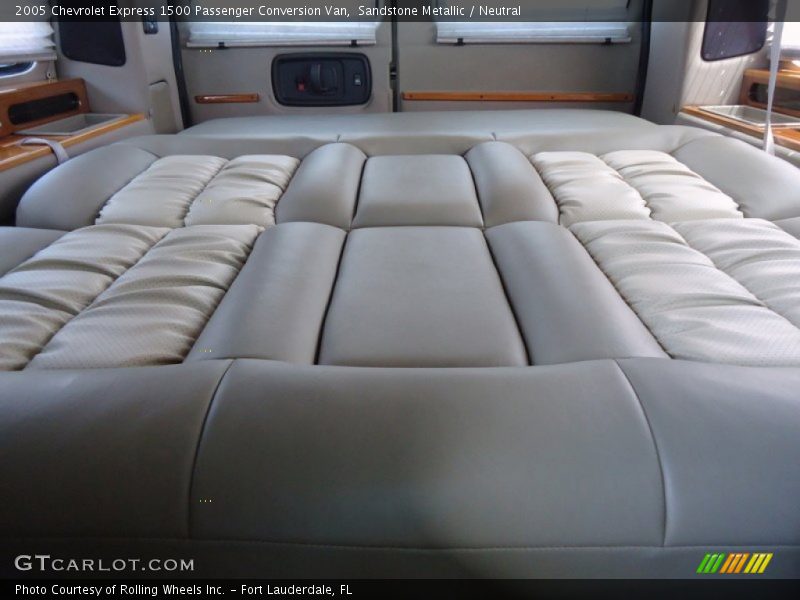 Sandstone Metallic / Neutral 2005 Chevrolet Express 1500 Passenger Conversion Van