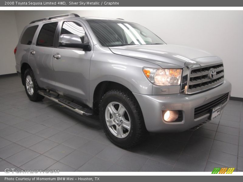 Silver Sky Metallic / Graphite 2008 Toyota Sequoia Limited 4WD