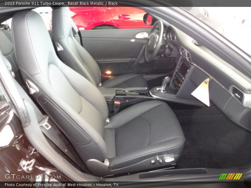  2013 911 Turbo Coupe Black Interior