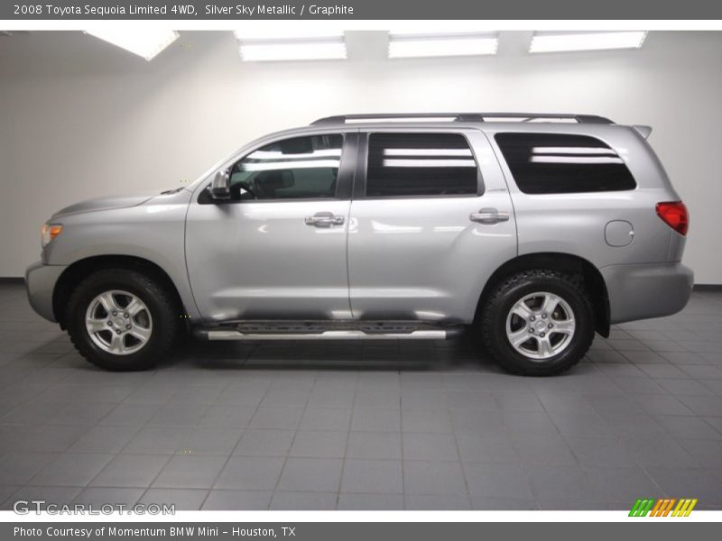 Silver Sky Metallic / Graphite 2008 Toyota Sequoia Limited 4WD