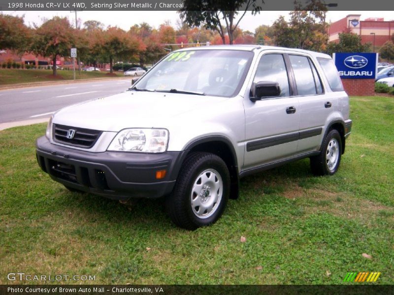 Sebring Silver Metallic / Charcoal 1998 Honda CR-V LX 4WD