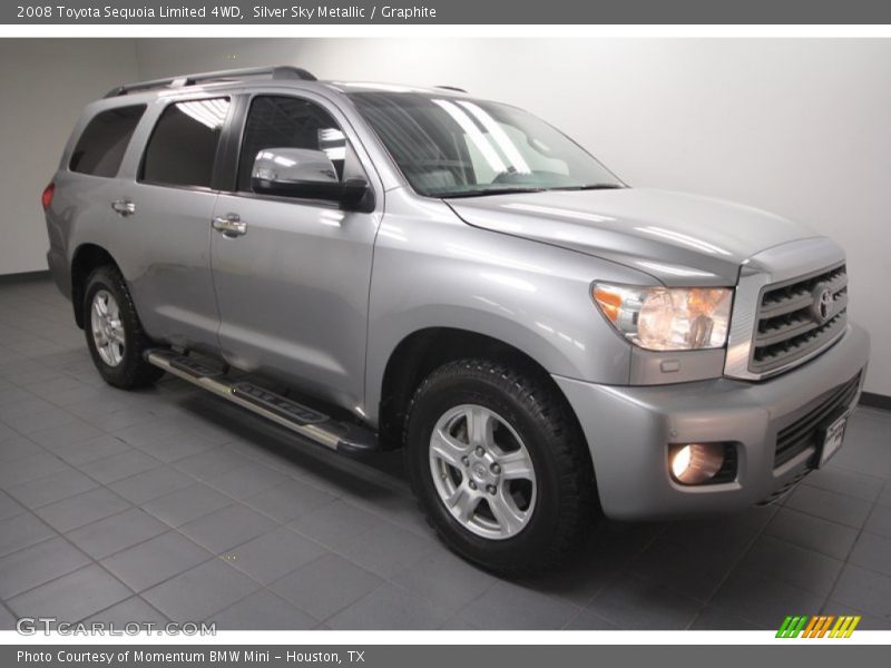 Silver Sky Metallic / Graphite 2008 Toyota Sequoia Limited 4WD