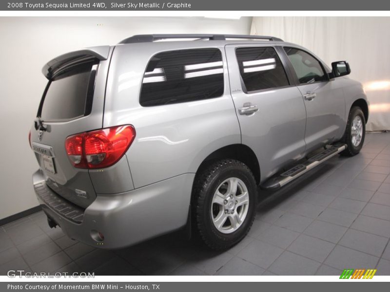 Silver Sky Metallic / Graphite 2008 Toyota Sequoia Limited 4WD