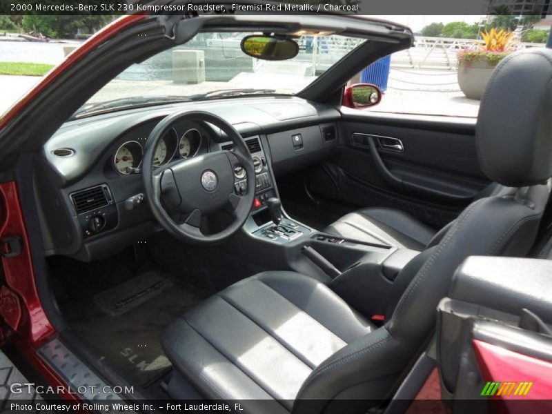 Charcoal Interior - 2000 SLK 230 Kompressor Roadster 