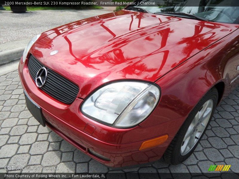 Firemist Red Metallic / Charcoal 2000 Mercedes-Benz SLK 230 Kompressor Roadster