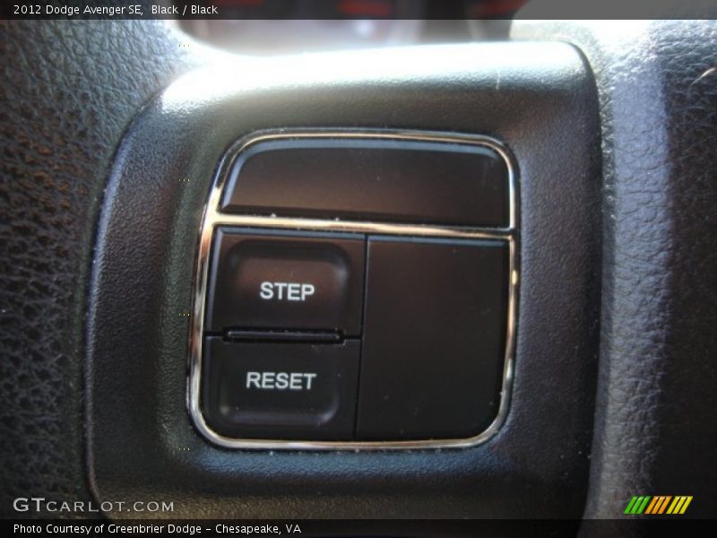 Black / Black 2012 Dodge Avenger SE