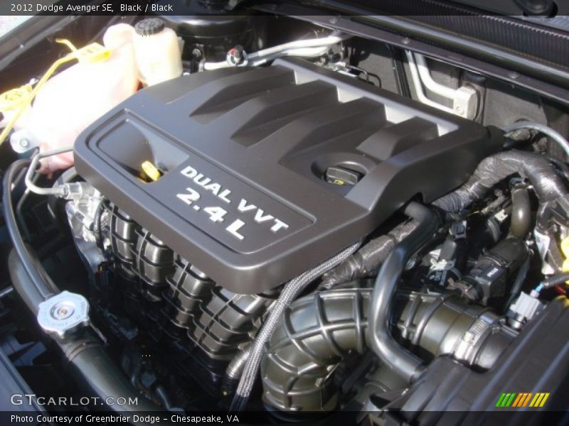Black / Black 2012 Dodge Avenger SE